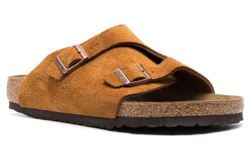 (WMNS) Birkenstock Zrich Suede Leather Narrow Fit 'Mink' 1023891