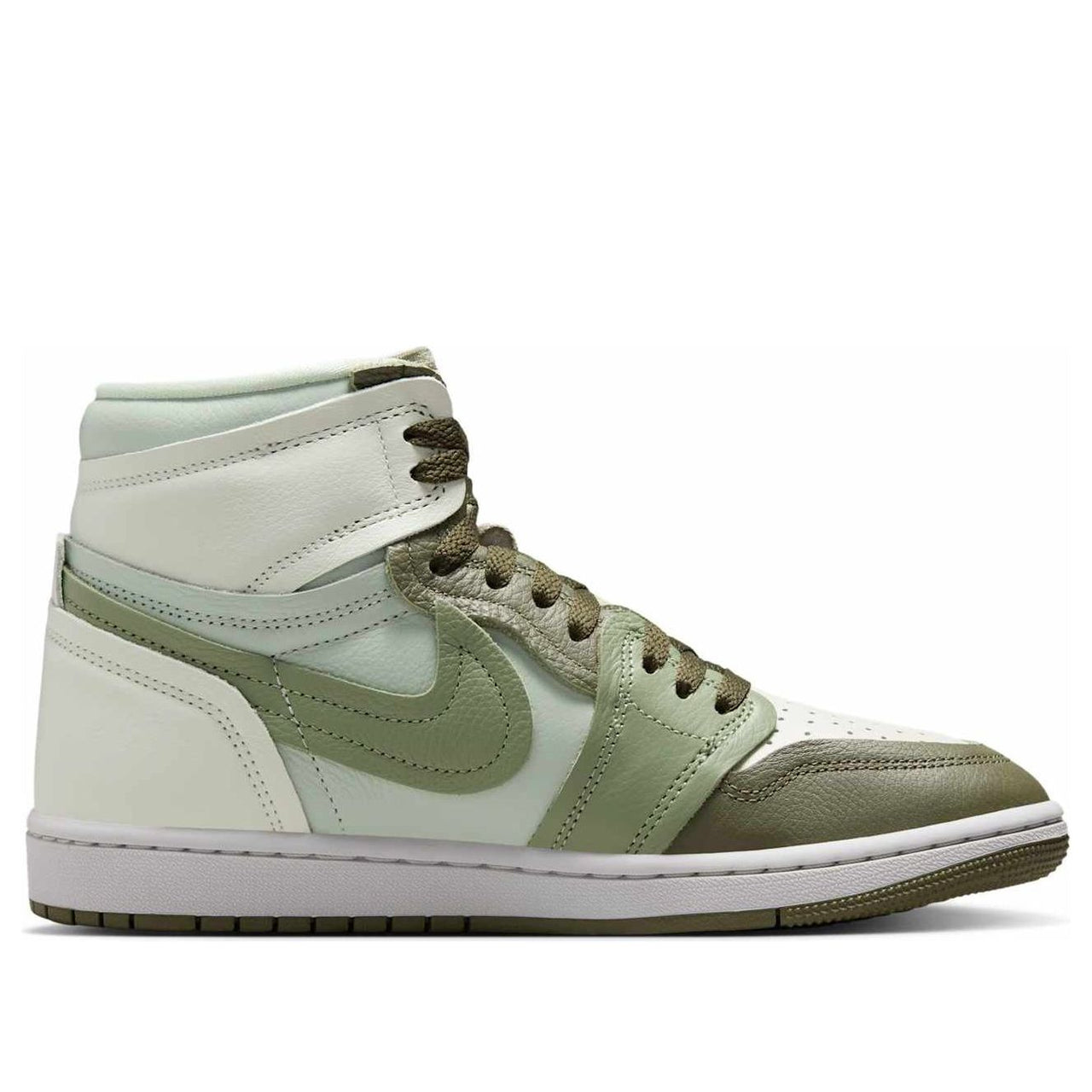 (WMNS) Air Jordan 1 High Method of Make 'Medium Olive Seafoam' FB9891-201