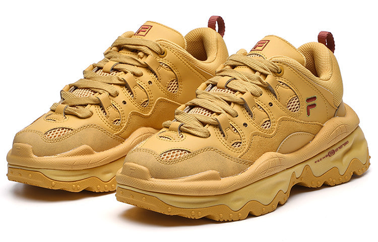 (WMNS) FILA FUSION QD96 Athletic Shoes 'Yellow' T12W145201FOR