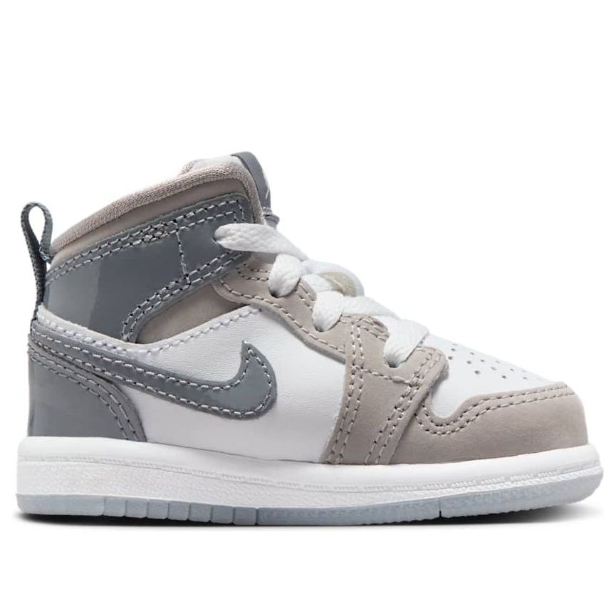 (TD) Air Jordan 1 Mid SE 'White Medium Grey Cool Grey' HF3195-100