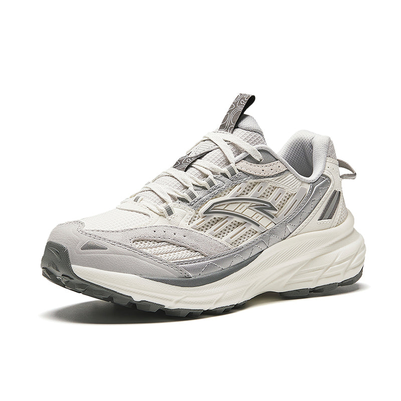 (WMNS) ANTA AT957 'White Grey Silver' 922415596-1