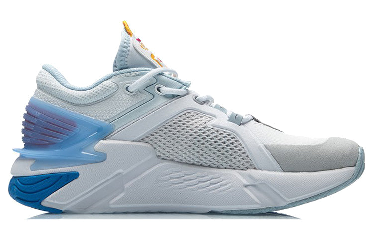 (WMNS) Li-Ning 001 Ti 'White Blue Purple' AGLR008-1