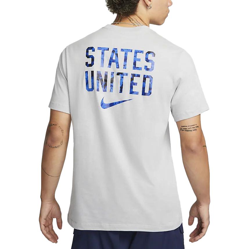 Nike US Soccer STATES UNITED T-Shirt 'Grey' DH7680-051