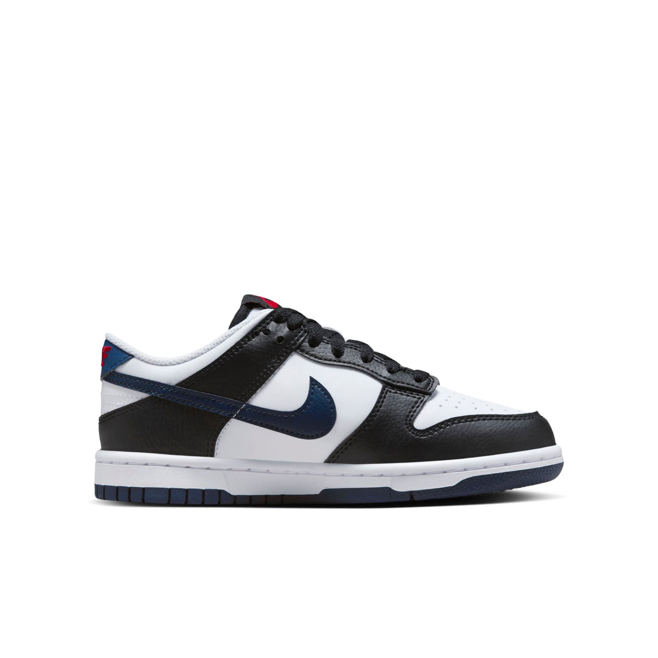 (GS) Nike Dunk Low 'Black White Midnight Navy' HJ9202-001