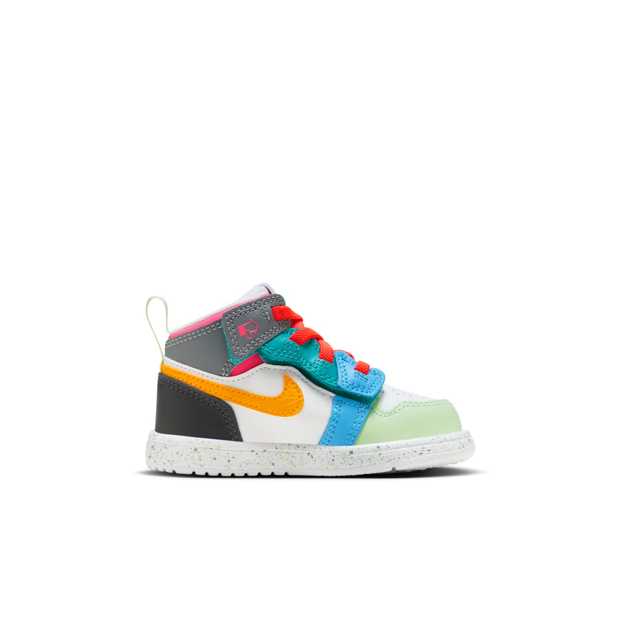(TD) Air Jordan 1 Mid ALT SE 'White Dark Shadow Hyper Pink Taxi' FJ3463-100