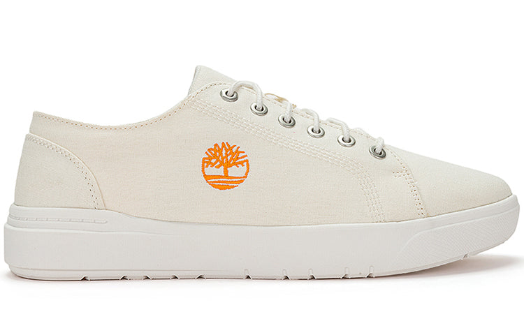 Timberland Seneca Bay Fabric Oxford Shoes 'White' A5P5GW