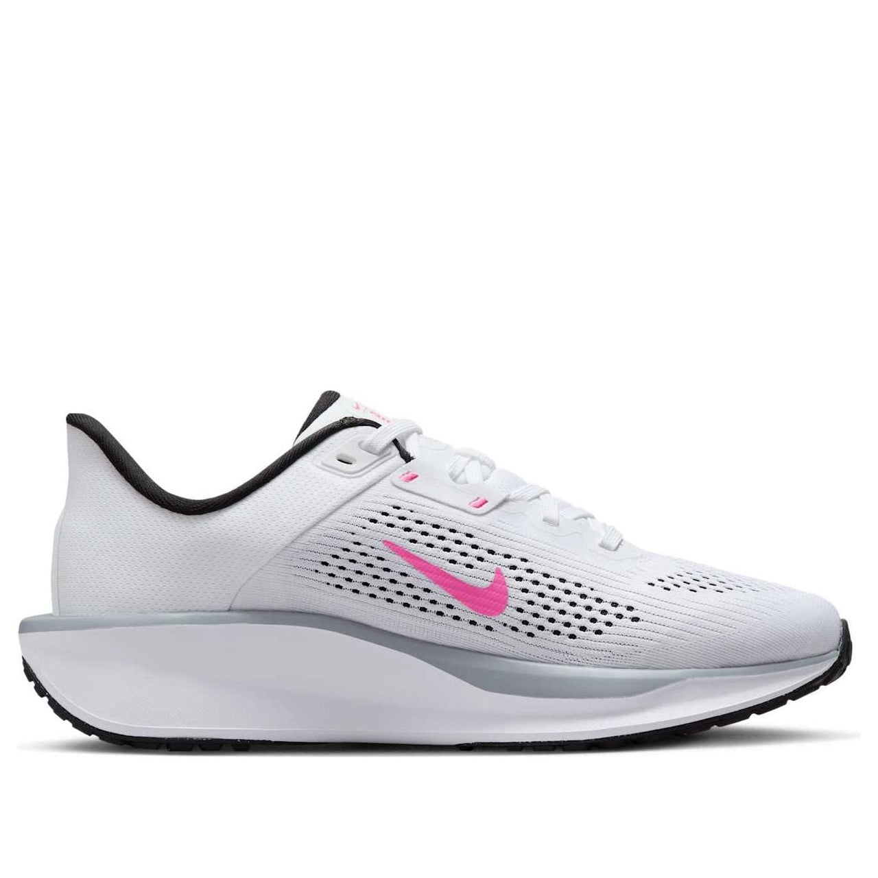 (WMNS) Nike Quest 6 'White Pinksicle Wolf Grey Black' FD6034-102
