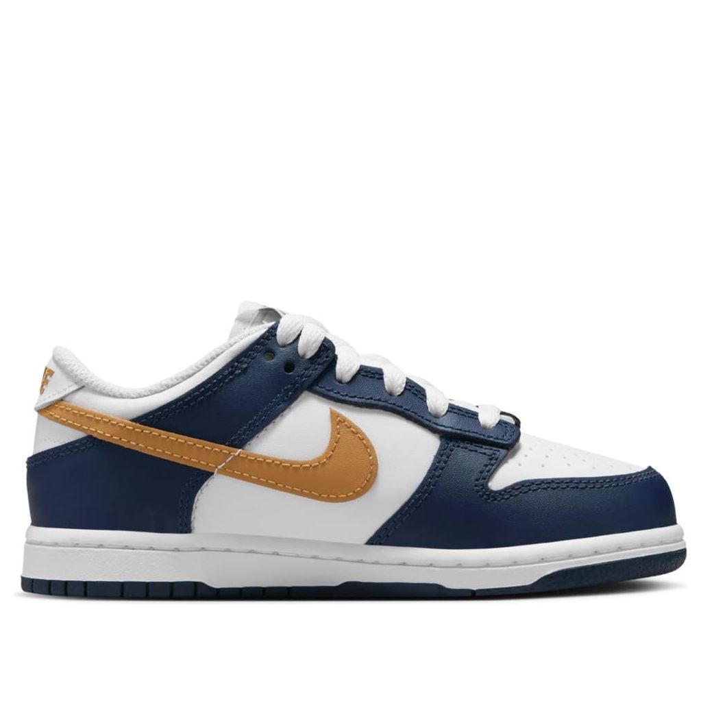 (PS) Nike Dunk Low 'White Midnight Navy Wheat' FB9108-111
