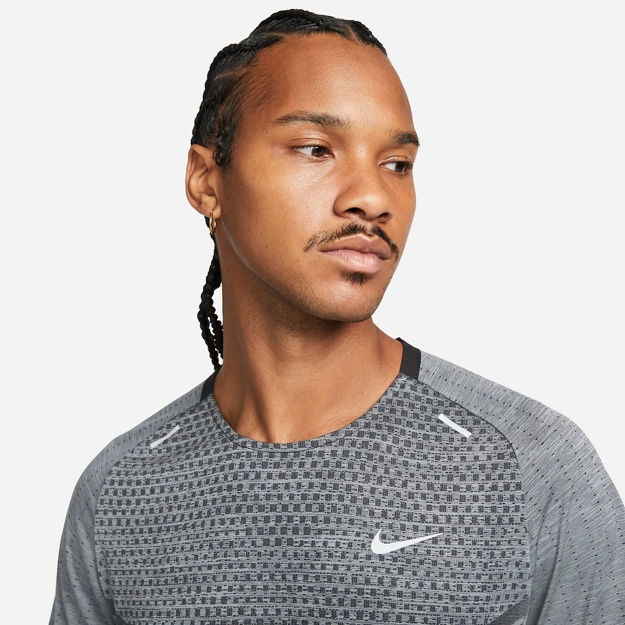 Nike Tech Knit Ultra Short-Sleeve 'Grey' DM4753-010