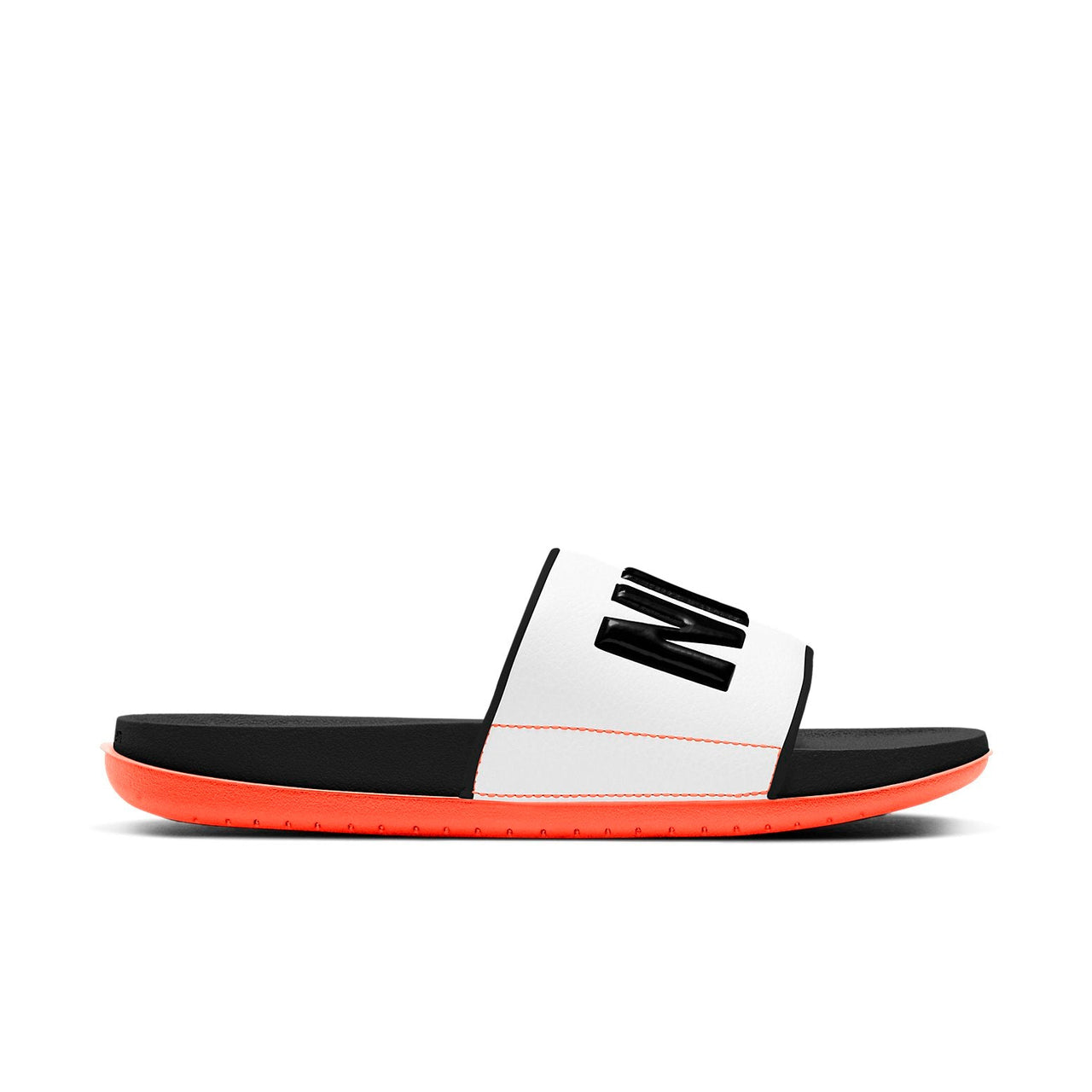 Nike Offcourt Slide 'White Turf Orange' BQ4639-101