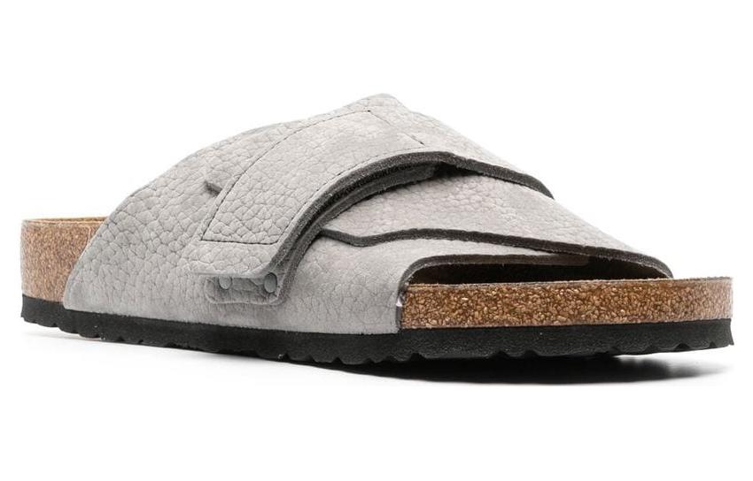 Birkenstock Kyoto Nubuk Leather ' Desert Buck Whale Gray' 1024502