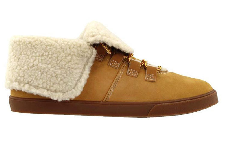 (WMNS) Timberland Dausette Fleece Fold Down Boots 'Brown' 017A48E0