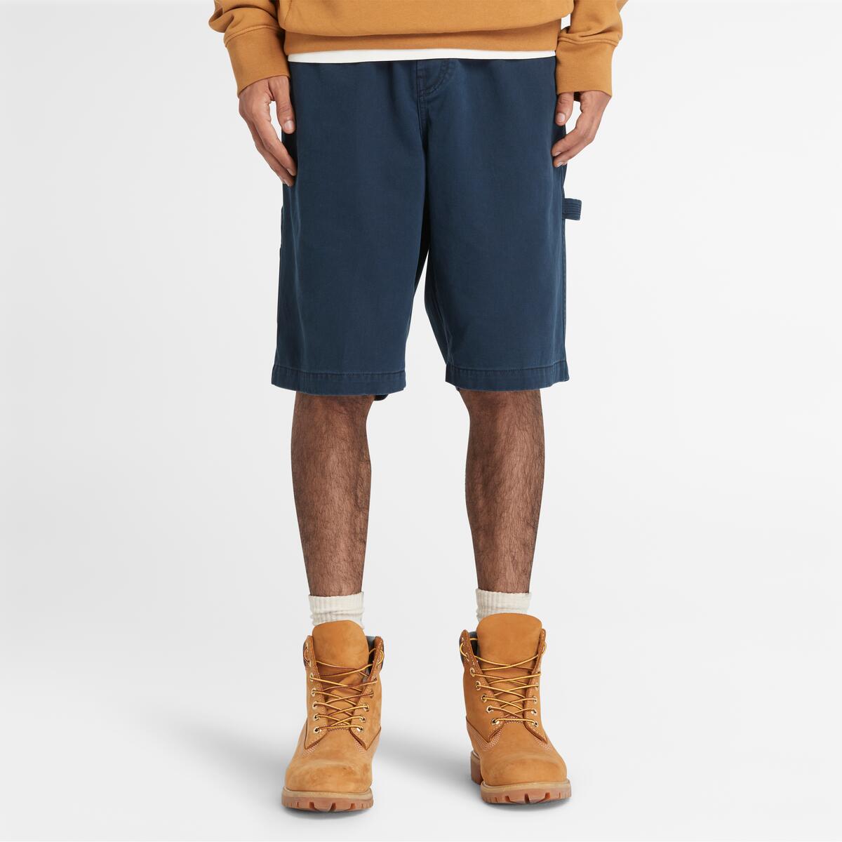 Timberland Washed Heavy Twill Carpenter Shorts 'Navy' A5TM7-433