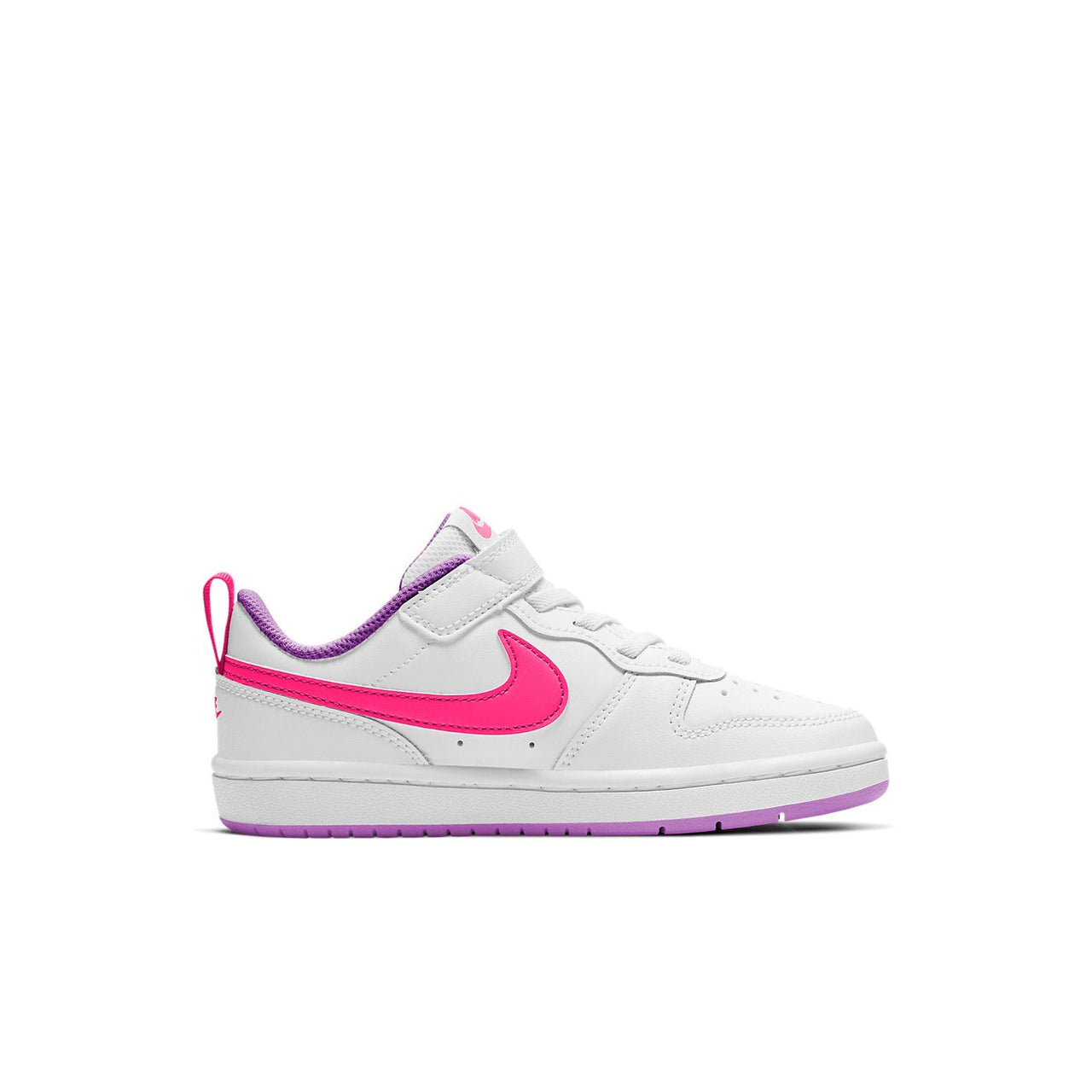 (PS) Nike Court Borough Low 2 'Bright Pink Purple' BQ5451-111