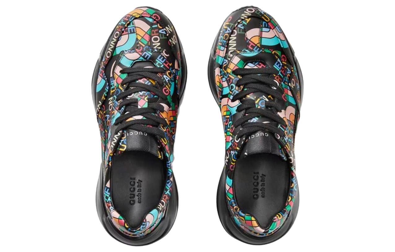 (WMNS) Gucci Rhyton 'Black The North Face' 685738-UOQ00-1086