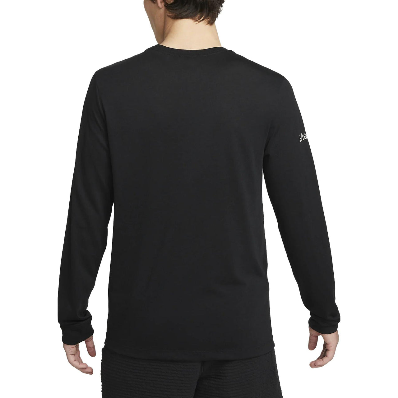 Nike Yoga Round Neck T-Shirt 'Black' FD0044-010