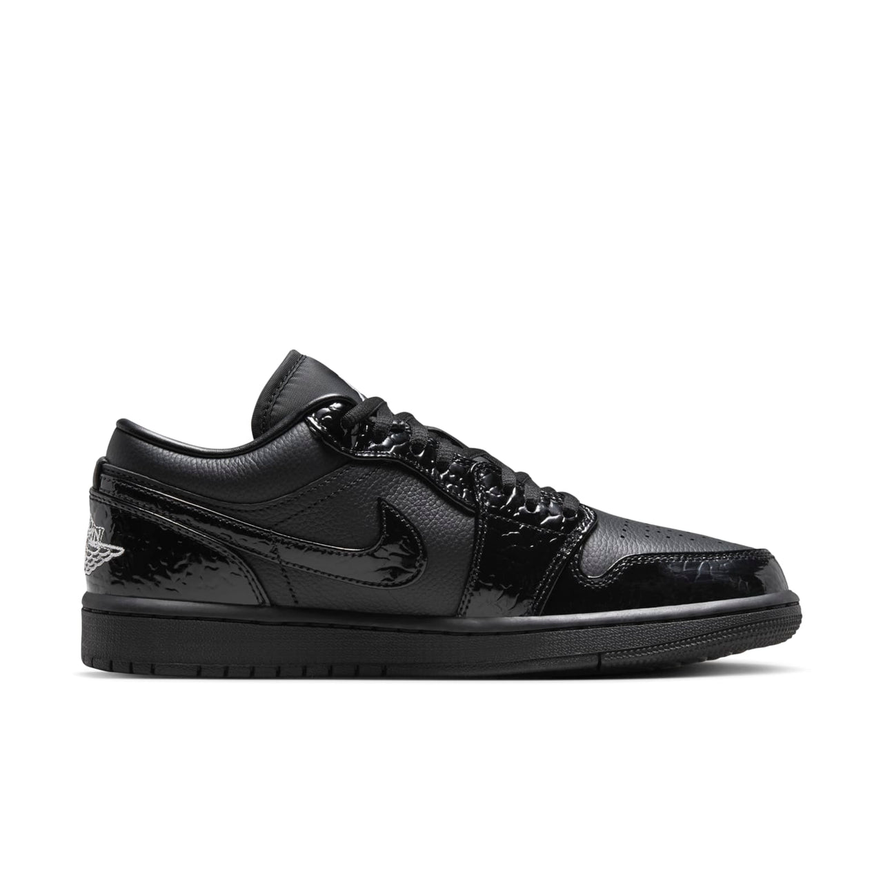 (WMNS) Air Jordan 1 Low SE 'Black Patent' HJ7743-010