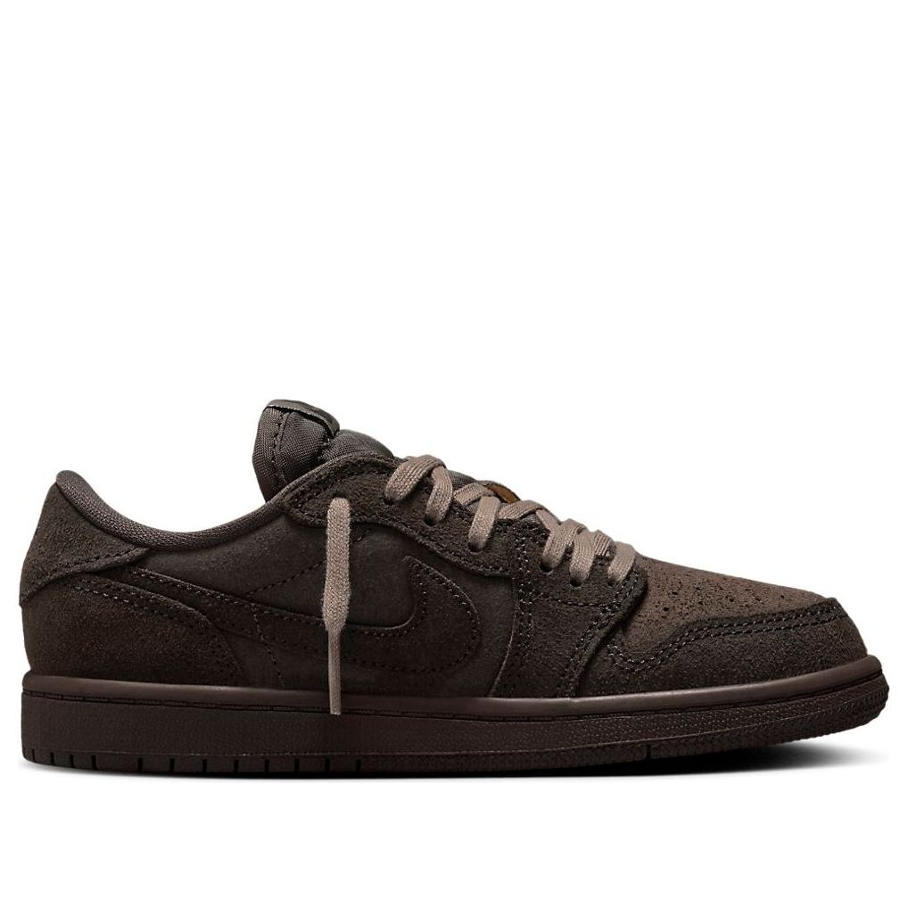 (PS) Air Jordan 1 Retro Low OG SP x Travis Scott 'Velvet Brown' DO5442-202