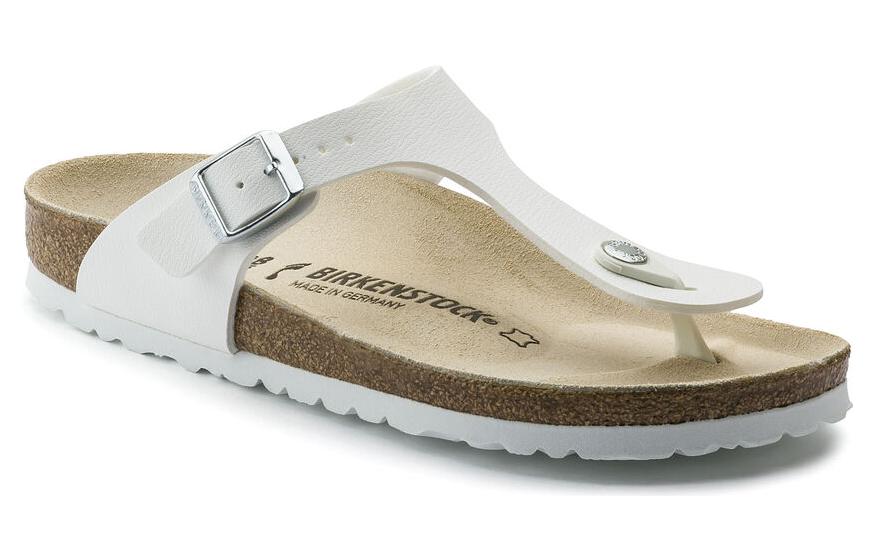 Birkenstock Gizeh Birko-Flor 'White' 0043731