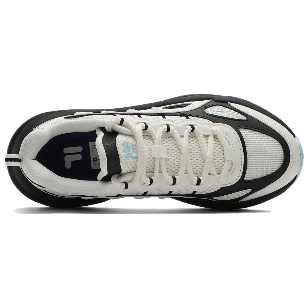 (WMNS) FILA FUSION SKY TRAIL DX Sneakers 'White Black' T12W331601FSB
