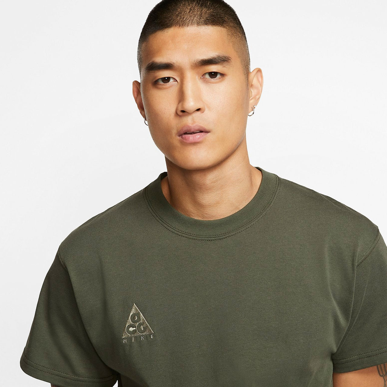 Nike ACG Logo T-Shirt Cargo 'Khaki' BQ7343-325