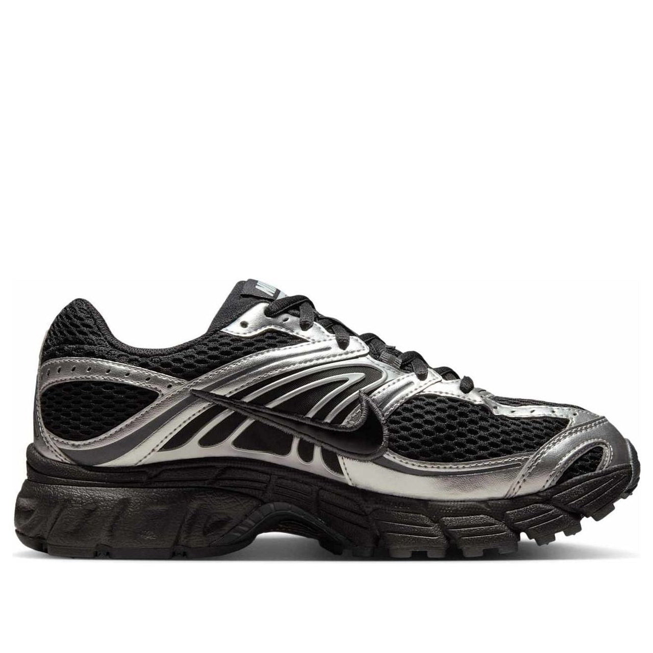 (WMNS) Nike Air Max Moto 2K 'Black Metallic Silver' HQ2056-007