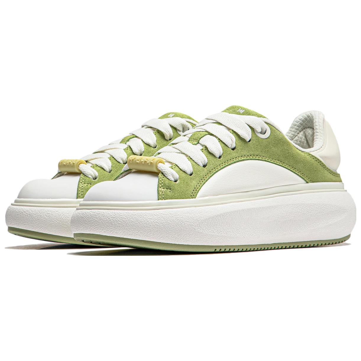 (WMNS) Li-Ning YunYou C4D 'White Green' AZGU038-6
