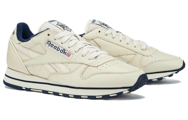 Reebok Classic Leather Vintage 'Beige Navy' 100033724