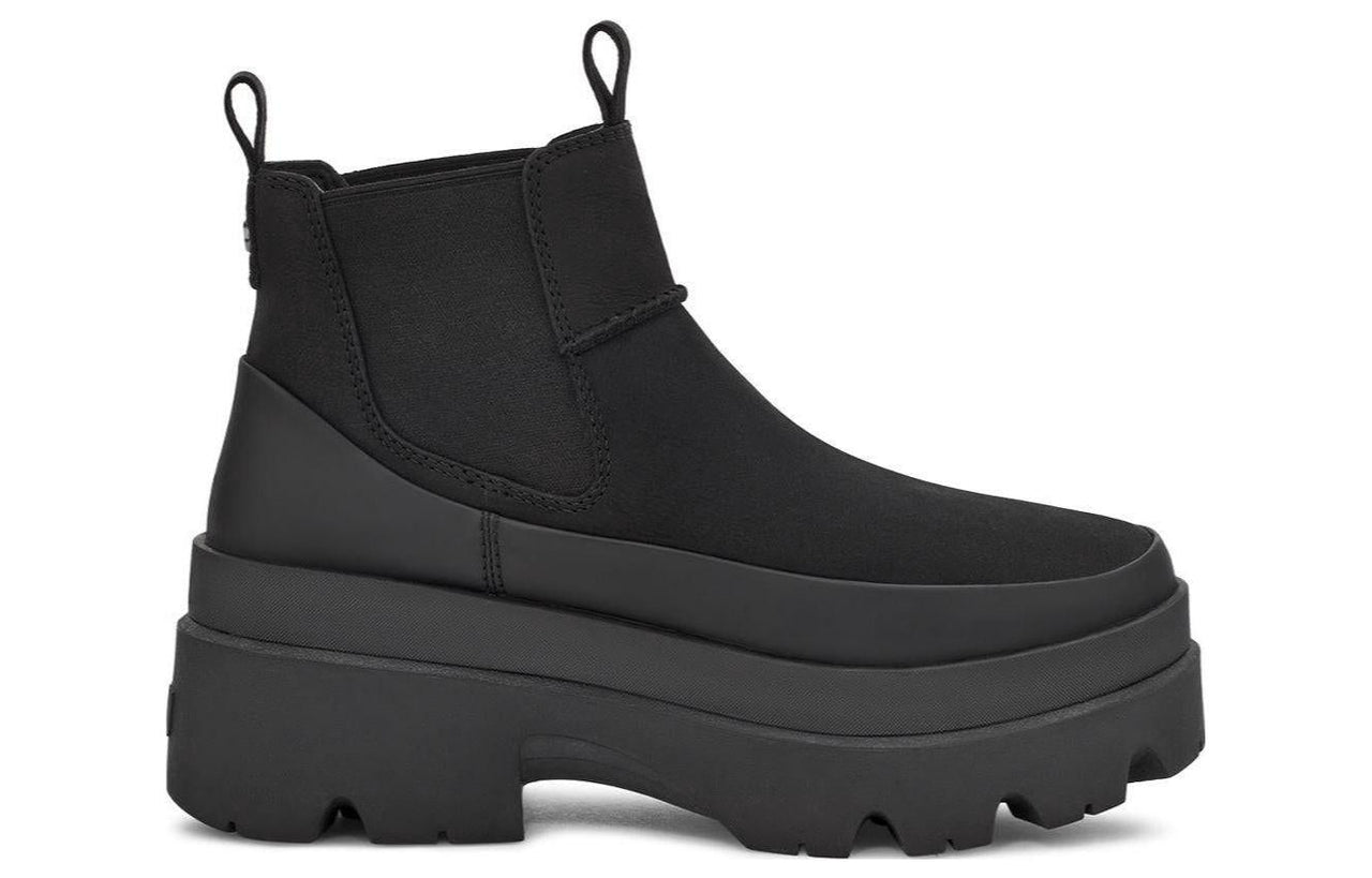(WMNS) UGG Brisbane Chelsea Boot 'Black' 1143842-BLK