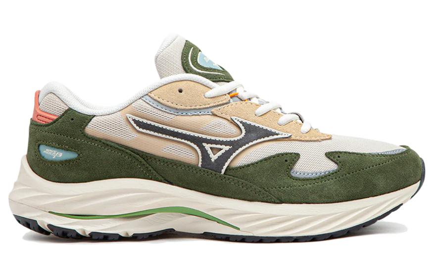 Mizuno Sports Style Wave Rider 'White Green' D1GA330906
