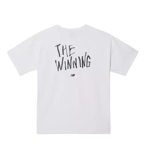 New Balance x IU The Winning T-Shirt 'W' hite NBNEE3A013