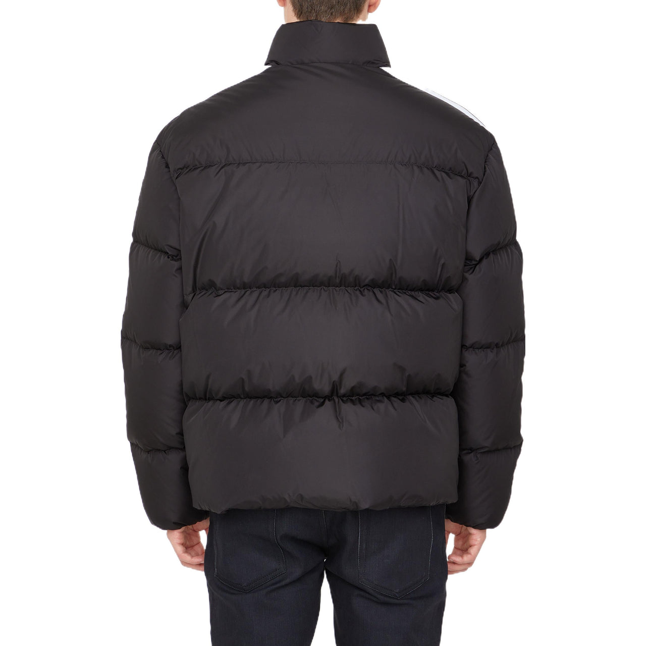 Palm Angels FW22 Classic Track Down Jacket 'Black White' PMED019F22FAB0011001