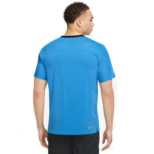 Nike Dri-FIT Trail Solar Chase Short-Sleeve Trail Running Top 'Blue' DV9306-435