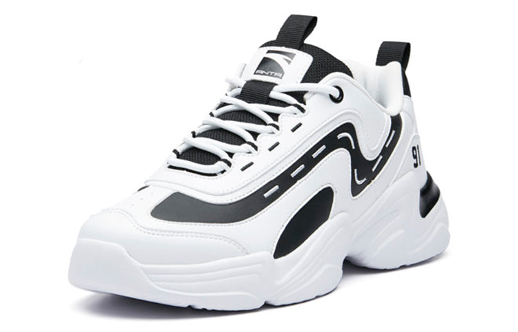 ANTA Classic Dad Shoes 'White Black' 91938862-1