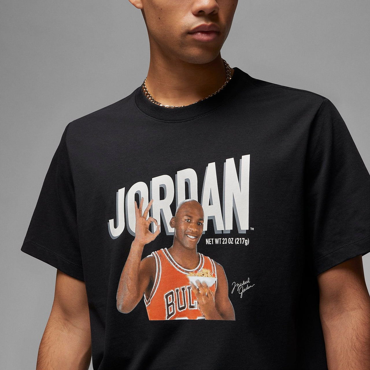 Air Jordan OK Logo T-Shirt 'Black' DV8435-010