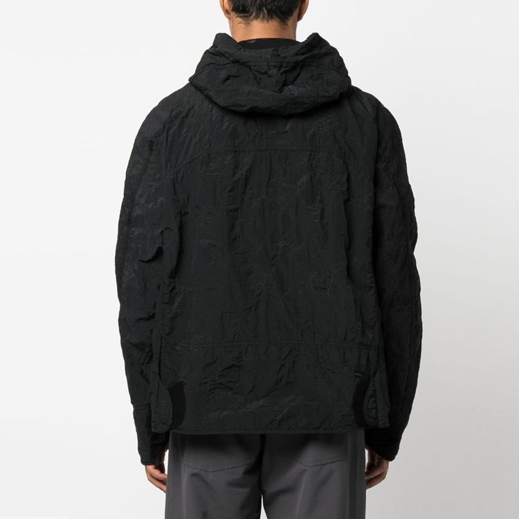 STONE ISLAND Shadow Project Zipped Hooded Jacket 'Black' 781940426-V2029