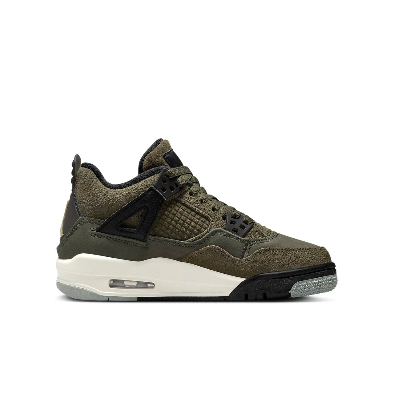 (GS) Air Jordan 4 Retro SE 'Craft - Olive' FB9928-200