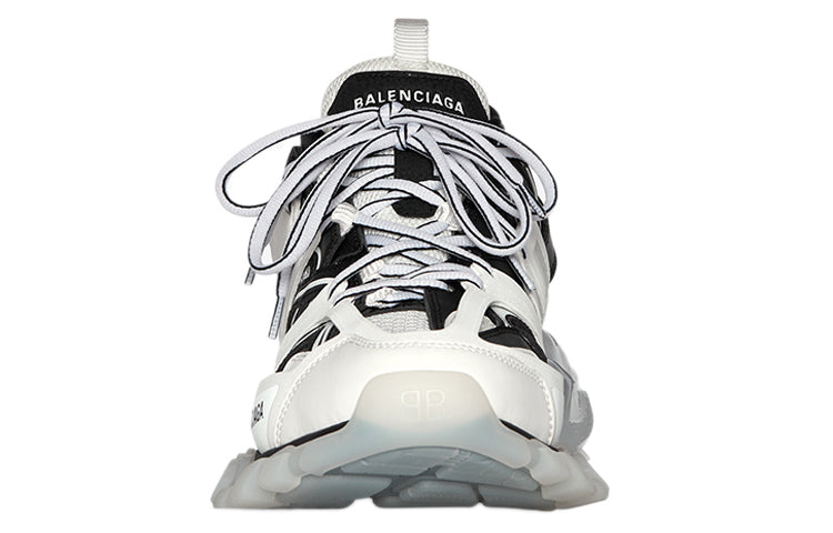 (WMNS) Balenciaga Track Sneaker 'Clear Sole - White Black' 647741W3BZ29010