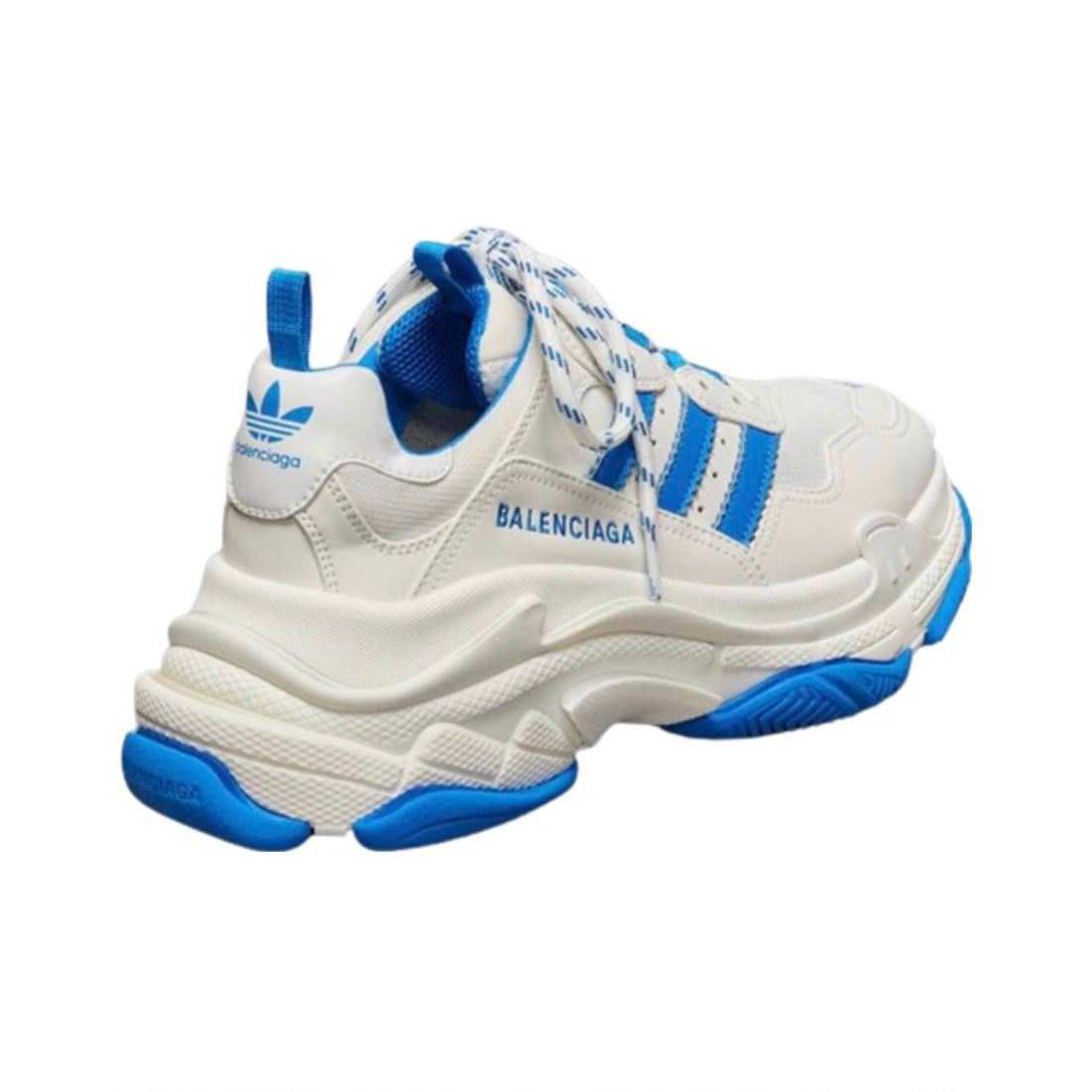 (WMNS) Balenciaga x adidas Triple S Sneaker 'White Blue' IF0167