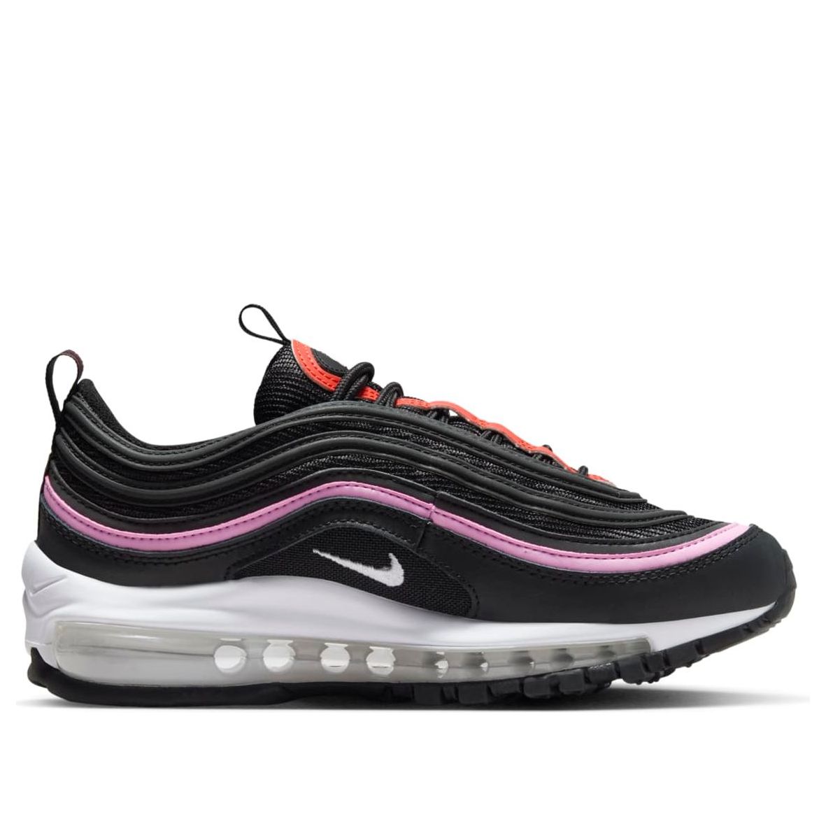 (GS) Nike Air Max 97 'Black Pink Rise Picante Red' FV0638-001