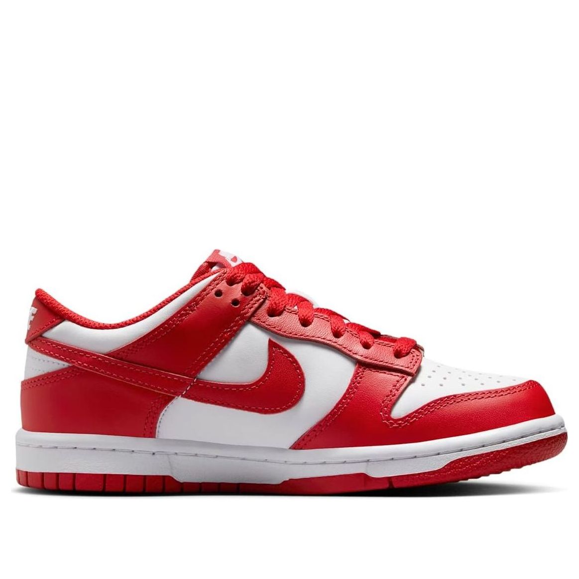 (GS) Nike Dunk Low 'White University Red' FB9109-119