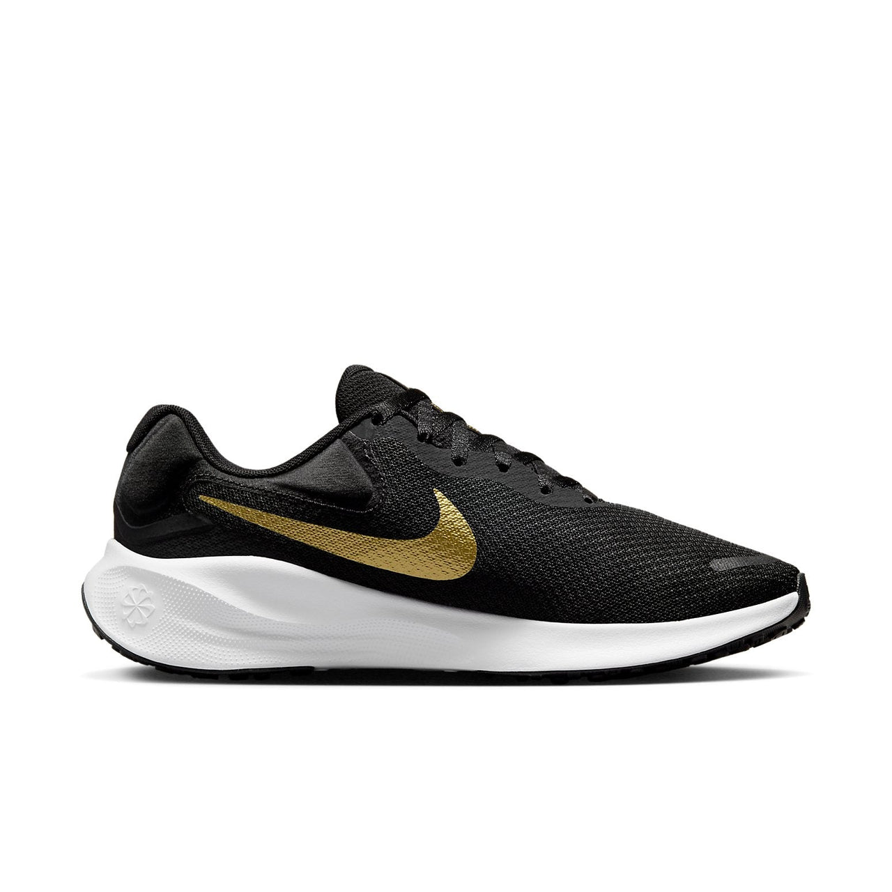 (WMNS) Nike Revolution 7 'Black Metallic Gold' FZ6829-002