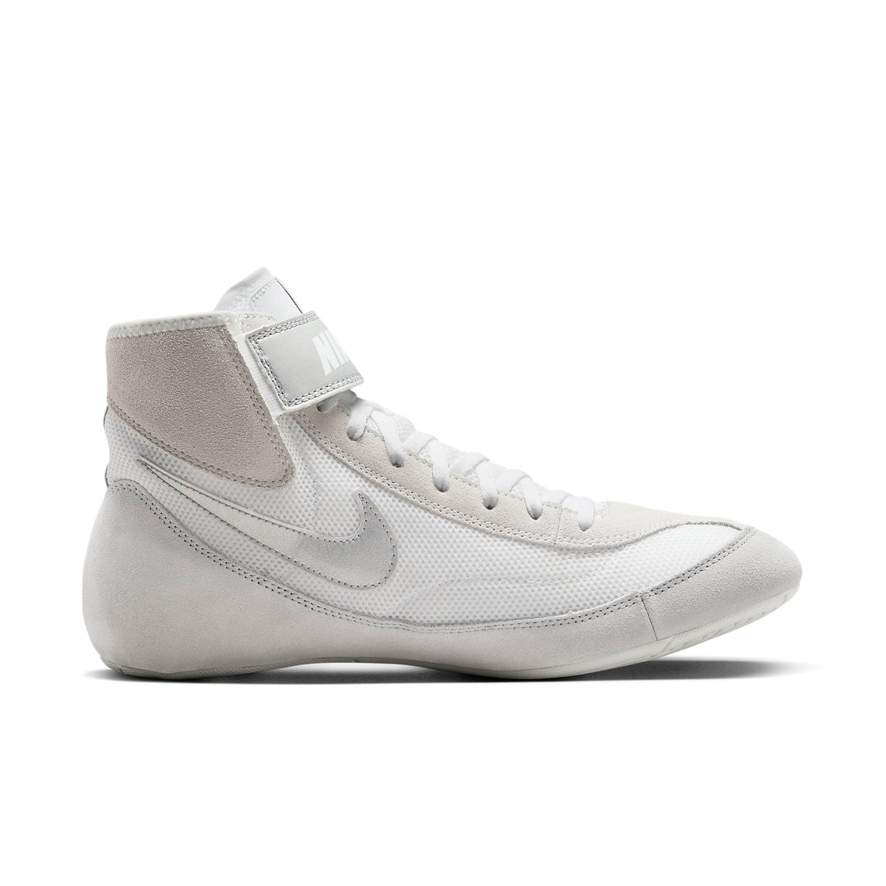 Nike SpeedSweep 7 Wrestling Shoes 'White Metallic Silver' 366683-100