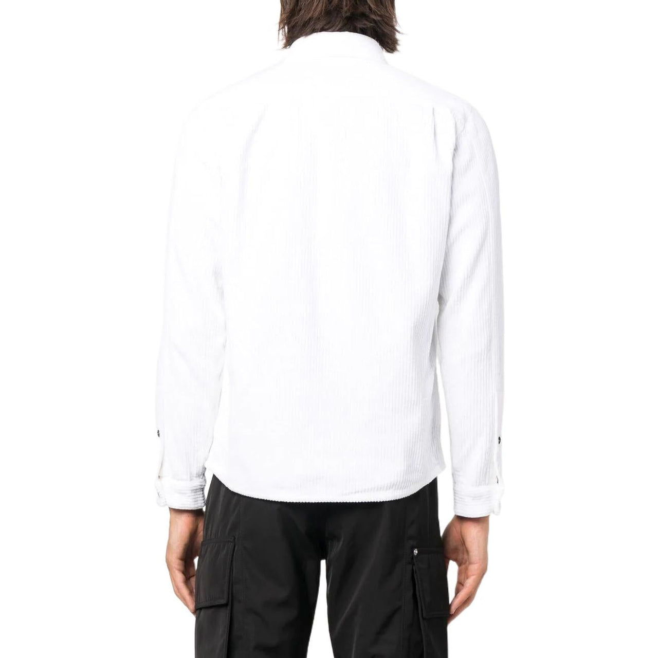 STONE ISLAND Cord Overshirt 'White' 771511811-V0001