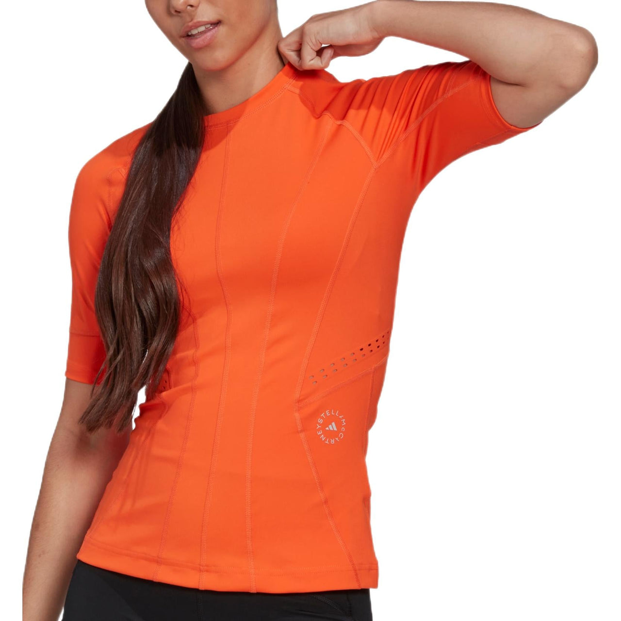 (WMNS) adidas by Stella McCartney TruePurpose Training T-Shirt 'Orange' HI6151