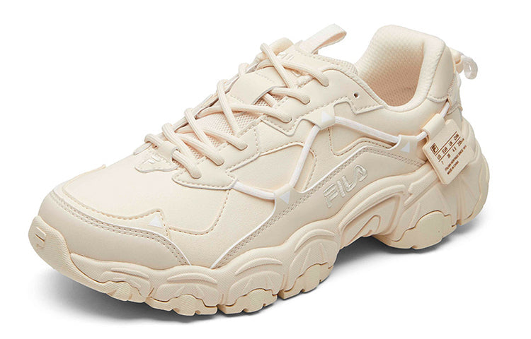 (WMNS) FILA FUSION Fluid Sneakers 'Cream White' T12W115205FDW