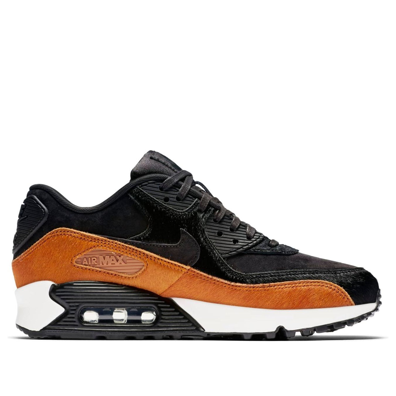 (WMNS) Nike Air Max 90 'Pony Tar Black' 898512-005