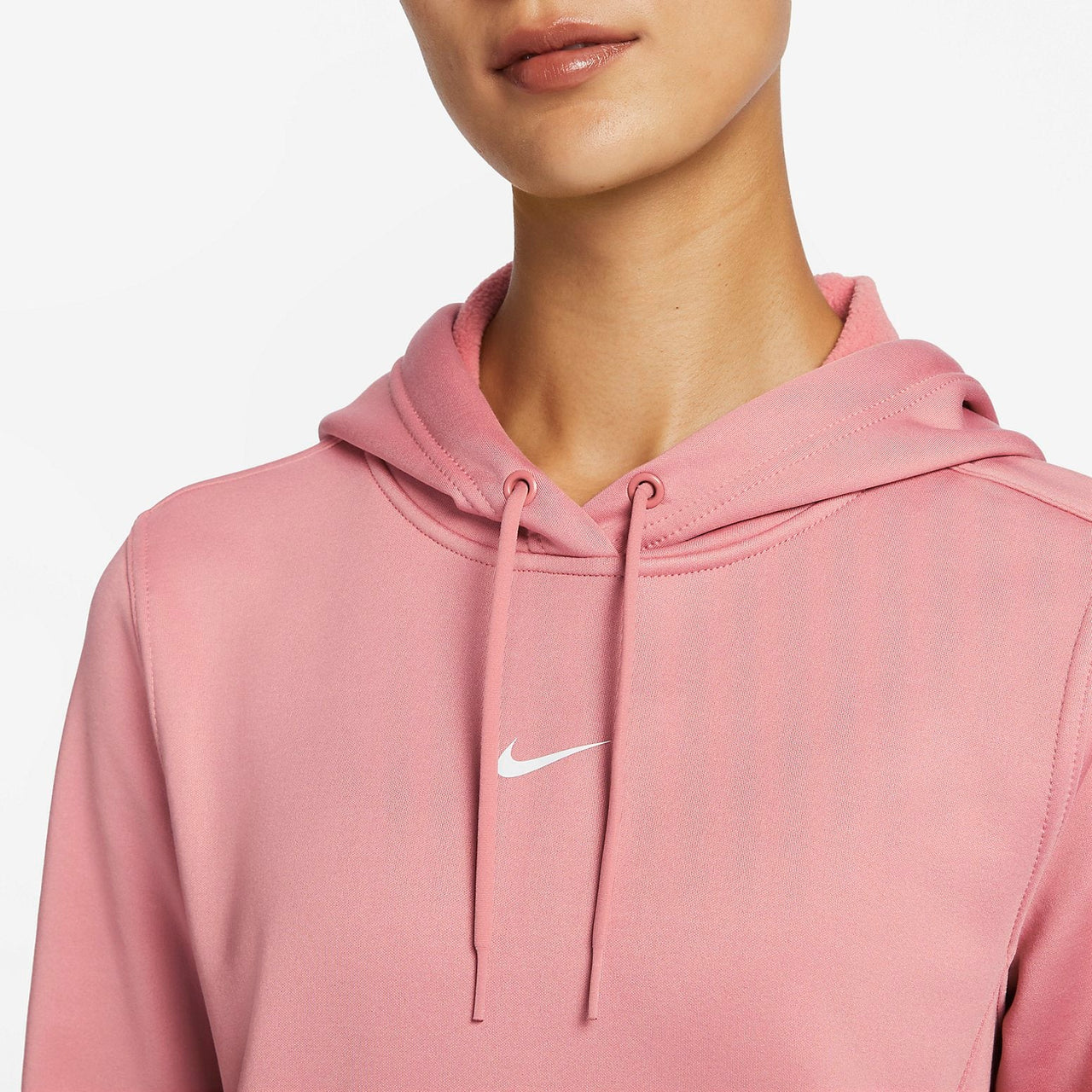(WMNS) Nike Flight Fleece pullover hooded top 'Pink' FB5211-618