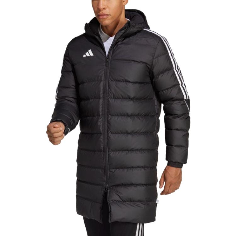adidas Tiro 23 League Long Down Jacket 'Black' HS7238