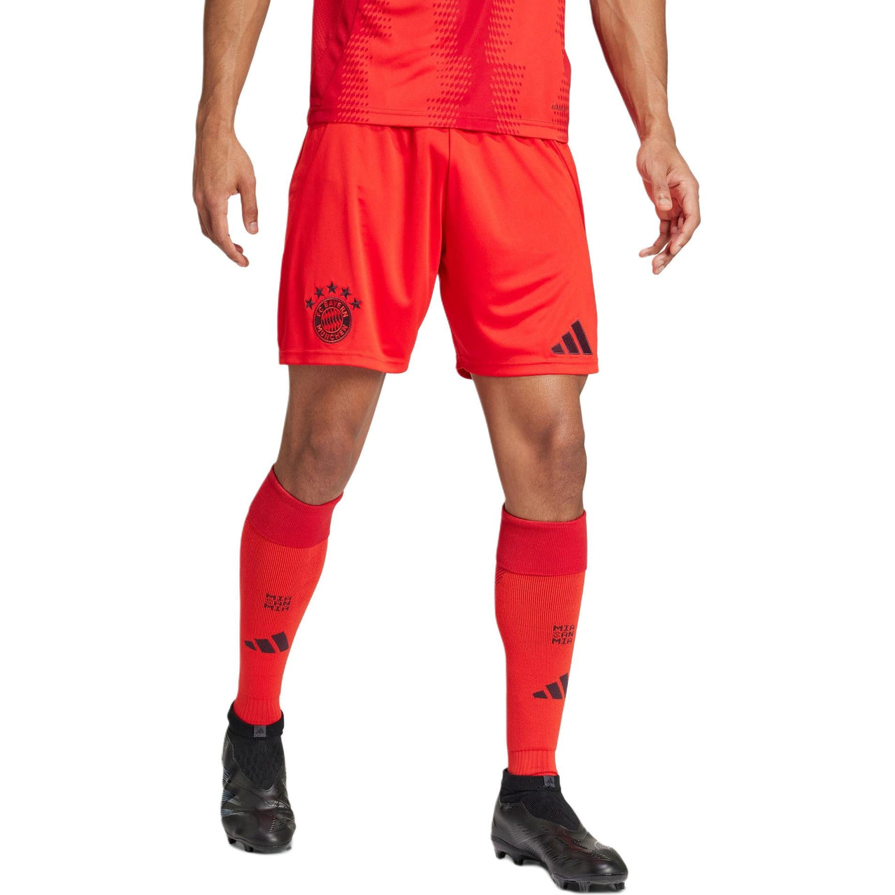 adidas FC Bayern 24/25 Home Soccer Shorts Asia Sizing 'Red' IT8513